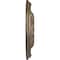 Ekena Millwork Granada Ceiling Medallion (Fits Canopies up to 7 1/8"), Hand-Painted Warm Silver, 19"OD x 1 1/2"P CM19GAWSS - alternate 3